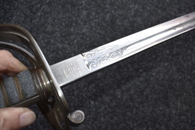 Lot AN 1845 PATTERN 3RD TOWER HAMLETS RIFLE OFFICER'S SWORD