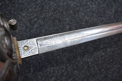 Lot AN 1854 PATTERN HONOURABLE ARTILLERY COMPANY OFFICER'S SWORD