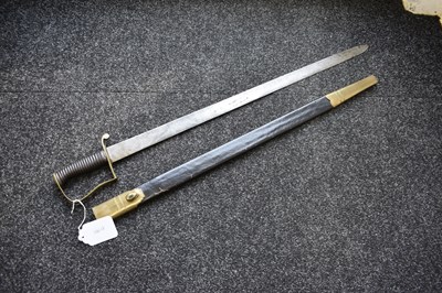 Lot A SCARCE EARLY 19TH CENTURY WEST INDIA DOCK CONSTABULARY SWORD