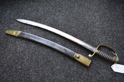 Lot A 19TH CENTURY PRISON WARDEN'S SWORD