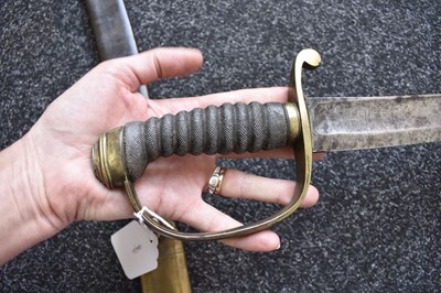 Lot A 19TH CENTURY PRISON WARDEN'S SWORD