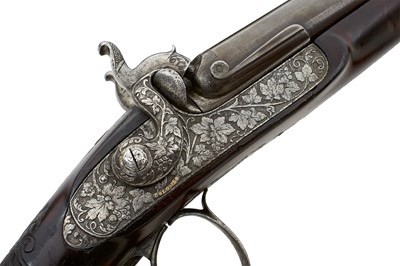 Lot 226 - A FINE QUALITY 14-BORE DOUBLE BARRELLED ITALIAN SPORTING GUN