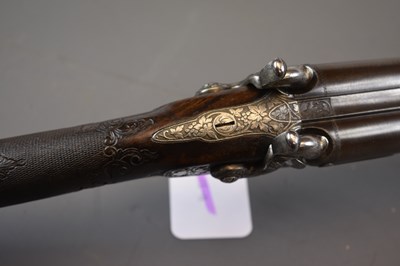 Lot 226 - A FINE QUALITY 14-BORE DOUBLE BARRELLED ITALIAN SPORTING GUN