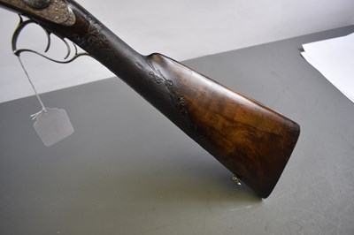 Lot 226 - A FINE QUALITY 14-BORE DOUBLE BARRELLED ITALIAN SPORTING GUN