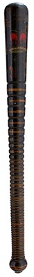 Lot TWO 19TH CENTURY POLICE TRUNCHEONS