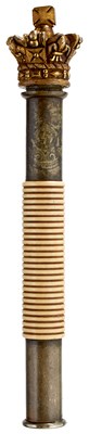 Lot A LATE 19TH/EARLY 20TH CENTURY TIPSTAFF