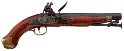 Lot A .650 CALIBRE FLINTLOCK NEW LAND PATTERN PISTOL TO THE 8TH LIGHT DRAGOONS