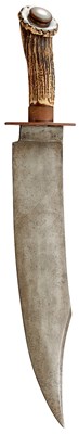 Lot A LARGE 19TH CENTURY BOWIE KNIFE