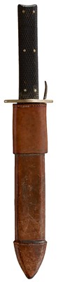 Lot A 19TH CENTURY LONDON BOWIE KNIFE BY UNDERWOOD