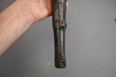 Lot 119 - A SCARCE 19TH CENTURY PACIFIC ISLANDS HAND CLUB
