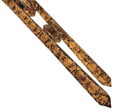 Lot 78 - A GOOD 18TH CENTURY INDIAN KATAR