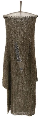 Lot 57 - AN 18TH CENTURY INDIAN CHAIN MAIL COIF