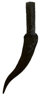 Lot 258 - A 17TH CENTURY INDIAN BICHWA OR DAGGER