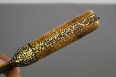 Lot 86 - A FINE LATE 18TH CENTURY OR EARLY 19TH CENTURY PERSIAN KARD