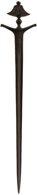 Lot 45 - AN INDIAN TEMPLE SWORD OR NAYAR