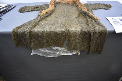 Lot 37 - A 17TH CENTURY INDIAN SIKH MAIL SHIRT