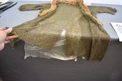 Lot 37 - A 17TH CENTURY INDIAN SIKH MAIL SHIRT