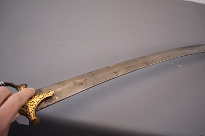 Lot 48 - A LATE 18TH CENTURY INDIAN SIKH TULWAR