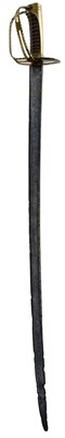 Lot 135 - A FRENCH OFFICER'S FOLDING ATTACK HILT SWORD