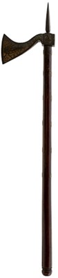 Lot 305 - A 19TH CENTURY INDIAN AXE