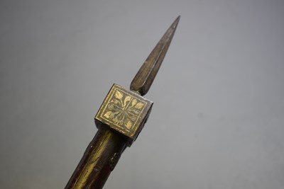 Lot 65 - A 19TH CENTURY INDIAN AXE